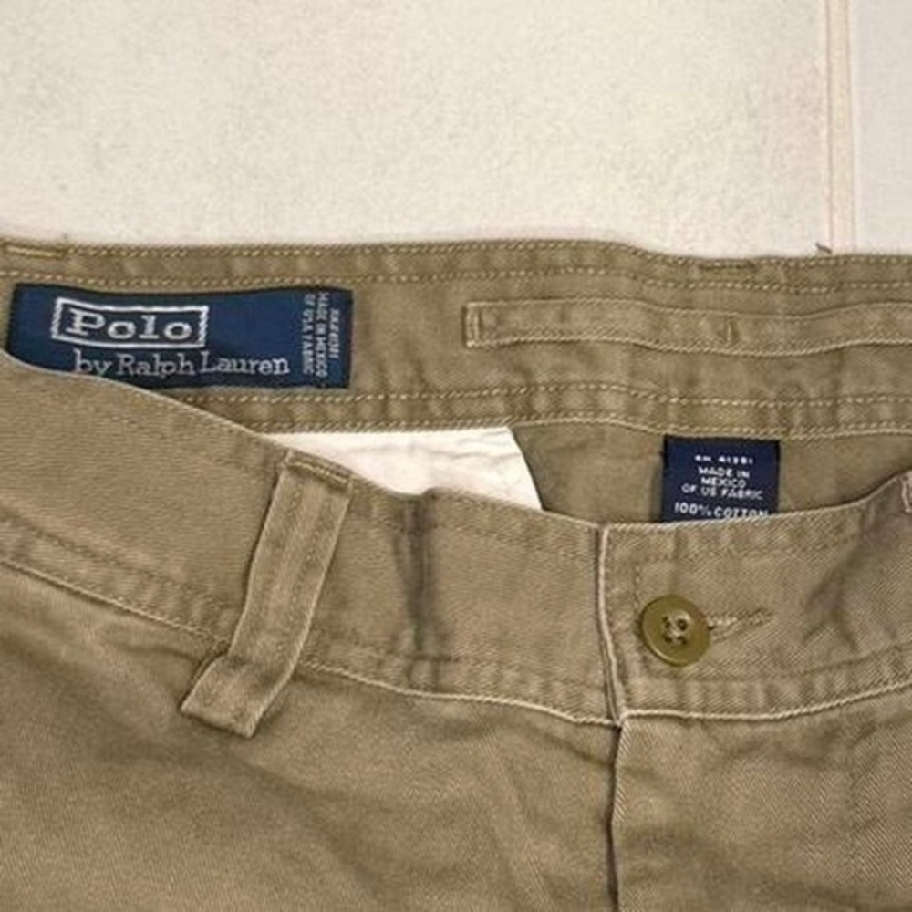 Tan Polo Ralph Lauren cargo pants 32x29 - Picture 8 of 8